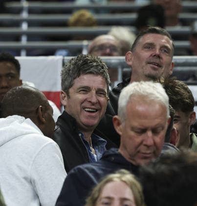 Everton v Manchester City, FA Premier League 04.05.26 Everton v Manchester City, FA Premier League Bradley Ormesher The Times Noel Gallagher in with the Manchester City Fans  Copyright: xBradleyxOrmesherx NINTCHDBPICT001078286134
