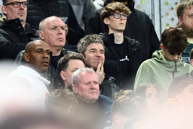 Man City fan and Oasis member Noel Gallagher looks dejected Everton v Manchester City, Premier League, Football, Hill Dickinson Stadium, Liverpool , UK - 04 May 2026Liverpool Hill Dickinson Stadium United Kingdom EDITORIAL USE ONLY No use with unauthorised audio, video, data, fixture lists, club league logos or live services. Online in-match use limited to 120 images, no video emulation. No use in betting, games or single club league player publications.  Copyright: xPhilxOldham Shutterstockx 16854616bg