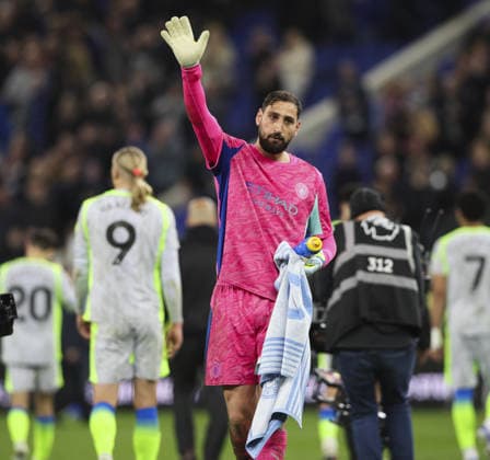 Everton v Manchester City, FA Premier League 04.05.26 Everton v Manchester City, FA Premier League Bradley Ormesher The Times Gianluigi Donnarumma of Manchester City at end of the match  Copyright: xBradleyxOrmesherx NINTCHDBPICT001078295409