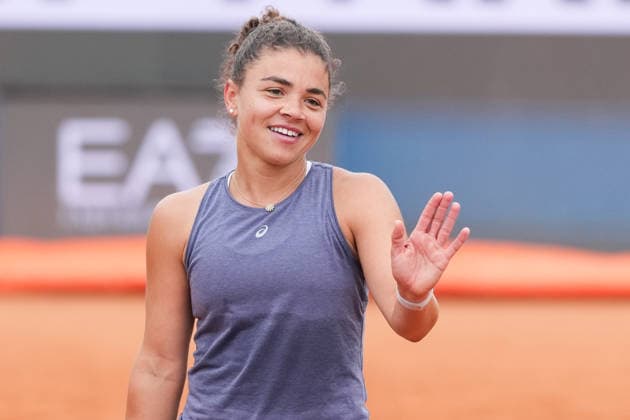 Jasmine Paolini of Italy during a training session at the Internazionali BNL d Italia 2026 tennis tournament at Foro Italico in Rome, Italy on May, 5, 2026. AntoniettaxBaldassarre