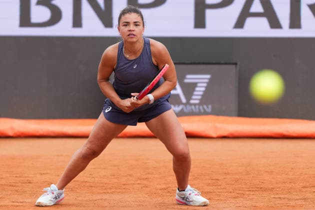 Jasmine Paolini of Italy during a training session at the Internazionali BNL d Italia 2026 tennis tournament at Foro Italico in Rome, Italy on May, 5, 2026. AntoniettaxBaldassarre