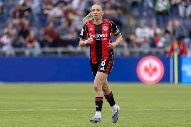 Google Pixel Frauen Bundesliga: Eintracht Frankfurt - 1. FC Nürnberg, 04.05.2026 Elisa Senß Senss (Eintracht Frankfurt 6), Freisteller, Portrait Porträt, Eintracht Frankfurt - 1. FC Nürnberg, Frankfurt, Stadion am Brentanobad, 4.5.2026 *** Google Pixel Womens Bundesliga Eintracht Frankfurt 1 FC Nuremberg, 04 05 2026 Elisa Senß Senss Eintracht Frankfurt 6 , clipping, portrait portrait, Eintracht Frankfurt 1 FC Nuremberg, Frankfurt, Stadion am Brentanobad, 4 5 2026 Copyright: xBEAUTIFULxSPORTS Gawlikx