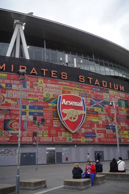 ESP: UEFA Champions League semifinal Arsenal v Atletico Madrid Details of the empty stadium and surrounding area before the start of the match during the UEFA Champions League semi-final match between Arsenal Football Club v Atletico Madrid played at Emirates Stadium played on May 5th, 2026 in London United Kingdom Futbol Copyright: xAgenciaxLOFx