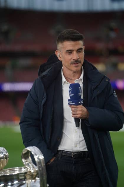 ESP: UEFA Champions League semifinal Arsenal v Atletico Madrid Alvaro Benito Movistar television commentator during the UEFA Champions League semi-final match between Arsenal Football Club v Atletico Madrid played at Emirates Stadium played on May 5th, 2026 in London United Kingdom Futbol Copyright: xAgenciaxLOFx