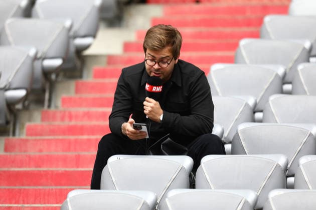 May 5, 2026, Munich, Bavaria, Germany: ARTHUR PERROT of RMC during the PSG last training session ahead of the UEFA Champions League 2025 26 Semi-final Leg 2 game against Bayern Munich at the Allianz Arena in Munich, Germany. Munich Germany - ZUMAc179 20260505_zep_c179_084 Copyright: xMickaelxChavetx