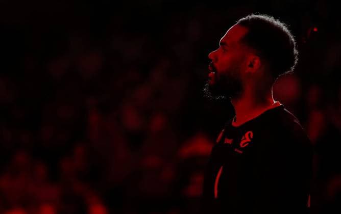 MONACO-OLYMPIAKOS BASKET EUROLIGUE PHOTOPQR NICE MATIN Jean François Ottonello ; Monaco ; 05 05 2026 ; AS Monaco vs Olympiakos - Quart de finale Euroligue de basket match 3 - 0 Elie Okobo Monaco France  Copyright: xPHOTOPQR NICExMATIN MAXPPPxJeanxFrançoisxOttonellox 20260505NIM8971 20260505NIM8971