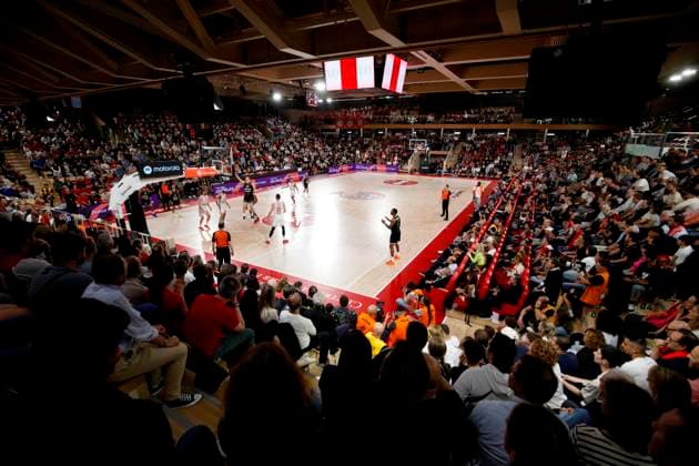 MONACO-OLYMPIAKOS BASKET EUROLIGUE PHOTOPQR NICE MATIN Jean François Ottonello ; Monaco ; 05 05 2026 ; AS Monaco vs Olympiakos - Quart de finale Euroligue de basket match 3 - PUBLIC SUPPORTERS Monaco France  Copyright: xPHOTOPQR NICExMATIN MAXPPPxJeanxFrançoisxOttonellox 20260505NIM9140 20260505NIM9140