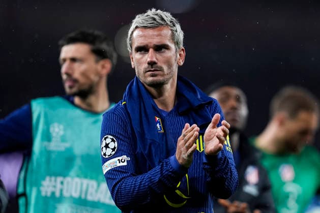May 5, 2026, London, London, England: Antoine Griezmann of Atletico de Madrid looks dejected after the team s defeat in the UEFA Champions League 2025 26 Semi Final Second Leg match between Arsenal FC and Atletico de Madrid at Emirates Stadium on May 05, 2026, in London, England. London England - ZUMAa181 20260505_zaa_a181_307 Copyright: xDennisxAgyemanx