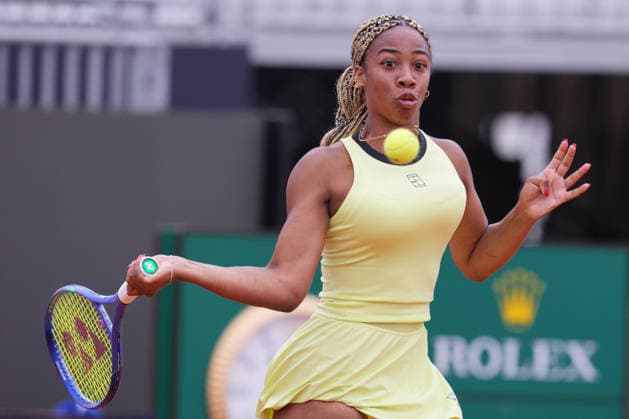 Tyra Caterina Grant (ITA) during the match between Lisa Pigato (ITA) vs Tyra Caterina Grant (ITA) at the Italian Open in Rome, Wednesday, May 6, 2026. (Alfredo Falcone LaPresse)  Copyright: xAlfredoxFalcone LaPressex