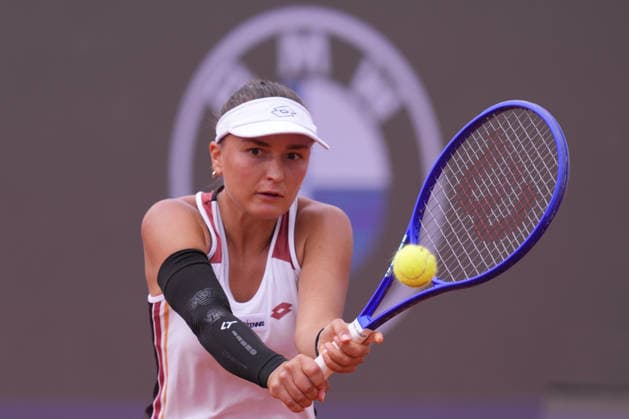 Lisa Pigato (ITA) during the match between Lisa Pigato (ITA) vs Tyra Caterina Grant (ITA) at the Italian Open in Rome, Wednesday, May 6, 2026. (Alfredo Falcone LaPresse)  Copyright: xAlfredoxFalcone LaPressex