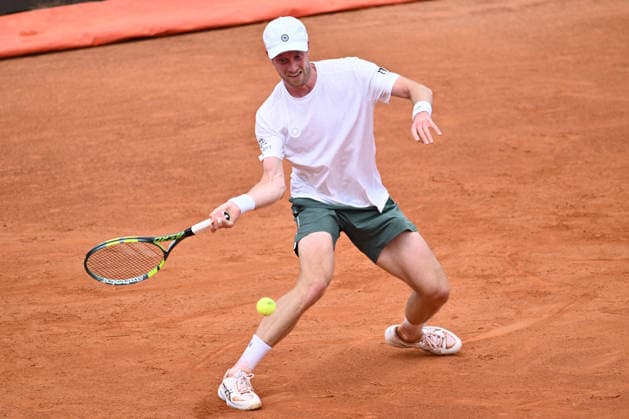 Botic van de Zandschulp of Netherlands in action against Alexandre Muller of France during the Internazionali BNL d Italia Day Two at Foro Italico on May 6, 2026 in Rome, Italy.  Copyright: xDomenicoxCippitelli IPAxSportx xipa-agency.netx xx IPA_74471349 IPA_Agency_IPA74471349