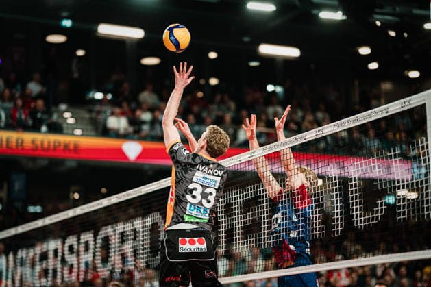 VBL: SVG Lüneburg vs. Berlin Recycling Volleys, 06.05.2026 Fedor Ivanov (Berlin Recycling Volleys, 33); Volleyball Bundesliga, Playoffs, Finale, Spiel 3: SVG Lüneburg vs. Berlin Recycling Volleys am 06.05.2026 in der LKH-Arena, Lüneburg Copyright: xBEAUTIFULxSPORTS Tonhäuserx