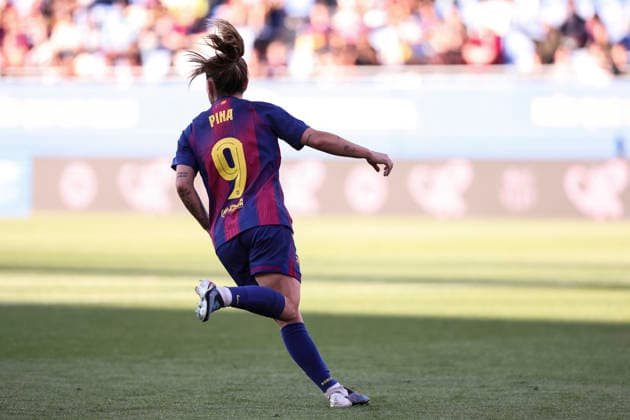 May 6, 2026, Sant Joan Despi, Barcelona, Spain: Claudia Pina Medina of FC Barcelona, Barca celebrates a goal during the Spanish Women league, Liga F, football match played between FC Barcelona and Levante UD at Johan Cruyff Stadium on May 06, 2026 in Sant Joan Despi, Barcelona. Sant Joan Despi Spain - ZUMAa181 20260506_zaa_a181_046 Copyright: xJavierxBorregox
