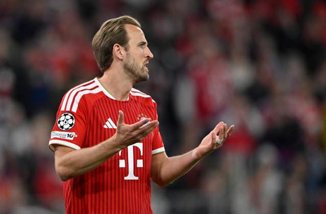 Harry Kane FC Bayern Muenchen FCB (09) Enttaeuschung enttaeuscht nach vergebener Torchance Gestik Geste FC Bayern Muenchen FCB vs Paris Saint-Germain PSG CL Champions League Halbfinale Rueckspiel 06.05.2026 DFL REGULATIONS PROHIBIT ANY USE OF PHOTOGRAPHS AS IMAGE SEQUENCES AND OR QUASI-VIDEO FC Bayern Muenchen FCB vs Paris Saint-Germain PSG CL Champions League
