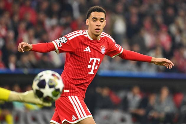 Jamal MUSIALA (Bayern Muenchen), Fussball Champions League,Saison 2025 26, Halbfinale FC Bayern-Muenchen - Paris Saint Germain (PSG) am 06.05.2026 A L L I A N Z A R E N A.
