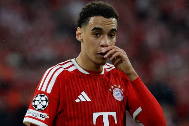 06.05.2026, xjrdrx, Fussball UEFA Champions League 1 2 Finale, FC Bayern Muenchen - Paris St. Germain v.l. Jamal Musiala (FC Bayern Muenchen) Enttäuscht, traurig, frustriert, ratlos, (DFL DFB REGULATIONS PROHIBIT ANY USE OF PHOTOGRAPHS as IMAGE SEQUENCES and or QUASI-VIDEO) Muenchen