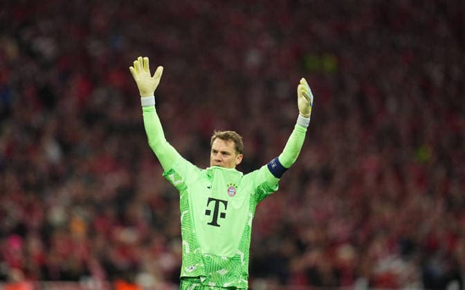 Manuel Neuer (Bayern Munich) gestures during Bayern Munich and PSG, UEFA Champions League Semi final, at Allianz Arena, Munich, Germany on May 6, 2026. Thor Wegner DeFodi Images. (Photo by DeFodi Images) -