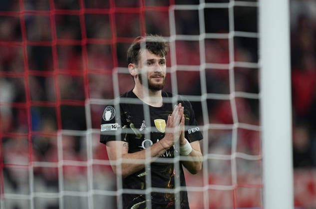 Khvicha Kvaratskhelia (FC Paris Saint-Germain) gestures during Bayern Munich and PSG, UEFA Champions League Semi final, at Allianz Arena, Munich, Germany on May 6, 2026. Thor Wegner DeFodi Images. (Photo by DeFodi Images) -