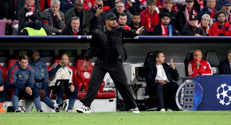FUSSBALL CHAMPIONS LEAGUE SAISON 2025 2026 Halbfinal Rueckspiel 06.05.2026 FC Bayern Muenchen - Paris Saint-Germain Trainer Vincent Kompany (FC Bayern Muenchen)