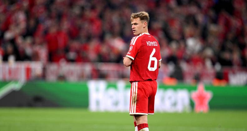 FUSSBALL CHAMPIONS LEAGUE SAISON 2025 2026 Halbfinal Rueckspiel 06.05.2026 FC Bayern Muenchen - Paris Saint-Germain Joshua Kimmich (FC Bayern Muenchen)