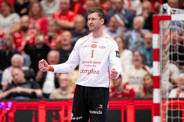 CL Men s Handball: Aalborg Handball - Sporting Clube de Portugal Aalborg s goalkeeper Niklas Landin reacts during the EHF Champions League quarter-final return match between Aalborg Handball and Sporting Clube de Portugal at Sparekassen Danmark Arena. (Photo: Bo Amstrup Ritzau Scanpix) , Aalborg Denmark Mors Copyright: BoxAmrstrupx xRitzauxScanpix BoxAmstrupx spdk20260506-233344-L