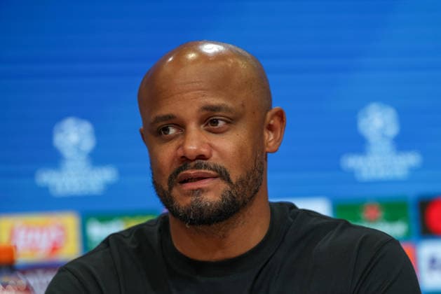 Vincent Kompany (FC Bayern Muenchen, Cheftrainer) bei der Pressekonferenz nach dem Spiel, GER, FC Bayern Muenchen vs. Paris St. Germain, Fussball, UEFA Champions League, Halbfinale, Rueckspiel, Saison 2025 2026, 06.05.2026, GER, FC Bayern Muenchen vs. Paris St. Germain, Fussball, UEFA Champions League, Halbfinale, Rueckspiel, Saison 2025 2026, 06.05.2026 Muenchen Copyright: xEibner-Pressefoto JennixMaulx EP_JML