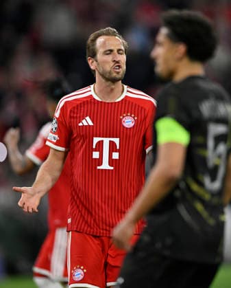 Harry Kane FC Bayern Muenchen FCB (09) Enttaeuschung enttaeuscht nach vergebener Torchance Gestik Geste Marquinhos FC Paris Saint-Germain PSG (05) FC Bayern Muenchen FCB vs Paris Saint-Germain PSG CL Champions League Halbfinale Rueckspiel 06.05.2026 DFL REGULATIONS PROHIBIT ANY USE OF PHOTOGRAPHS AS IMAGE SEQUENCES AND OR QUASI-VIDEO FC Bayern Muenchen FCB vs Paris Saint-Germain PSG CL Champions League