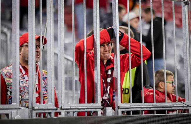 Munich, Germany. 06th Mai 2026. FCB Fan FC Bayern München - Paris Saint Germain 06.05.2026