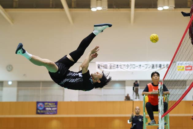 Yota Ichikawa (A.K. tippler), MAY 6, 2016 - Sepaktakraw : The 33rd All Japan Sepaktakraw Open Championship Men s Super Division Final between SC TOKYO AXIS 1-2 A.K. tippler AFJ at Higashin Arena in Tokyo, Japan. Noxthirdxpartyxsales  aflo_329391244