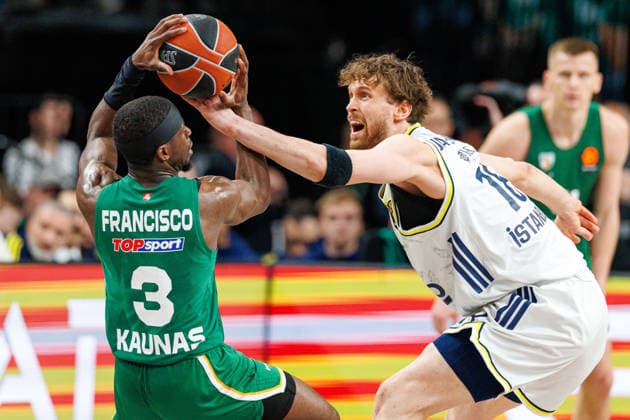 Eurolygos rungtynese Kaune susitiko Kauno Žalgiris ir Stambulo Fenerbahce . 2026-05-06, Kaunas Kaunas Lietuva Copyright: xErikasxOvcarenkox