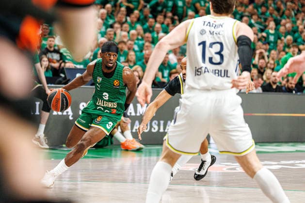 Eurolygos rungtynese Kaune susitiko Kauno Žalgiris ir Stambulo Fenerbahce . 2026-05-06, Kaunas Kaunas Lietuva Copyright: xErikasxOvcarenkox