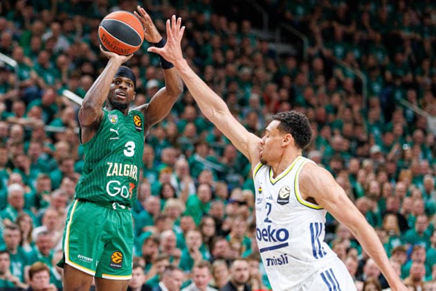 Eurolygos rungtynese Kaune susitiko Kauno Žalgiris ir Stambulo Fenerbahce . 2026-05-06, Kaunas Kaunas Lietuva Copyright: xErikasxOvcarenkox
