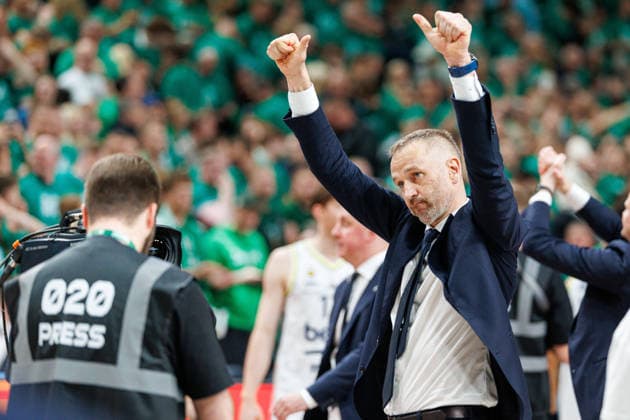 Eurolygos rungtynese Kaune susitiko Kauno Žalgiris ir Stambulo Fenerbahce . 2026-05-06, Kaunas Kaunas Lietuva Copyright: xErikasxOvcarenkox