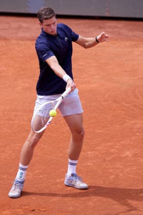 Alexander Blockx (BEL) during the match between Federico Cina (ITA) vs Alexander Blockx (BEL) at the Italian Open in Rome, Thursday, May 7, 2026. (Alfredo Falcone LaPresse)  Copyright: xAlfredoxFalcone LaPressex