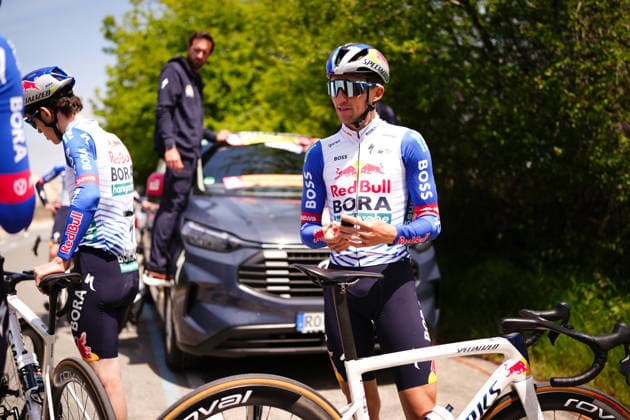 Australia’s Jai Hindley of Red Bull - Bora - Hansgrohe during training session in Sunny Beach, Thursday, May 7, 2026. - cycling.(Photo Massimo Paolone LaPresse)  Copyright: xMassimoxPaolone LaPressex