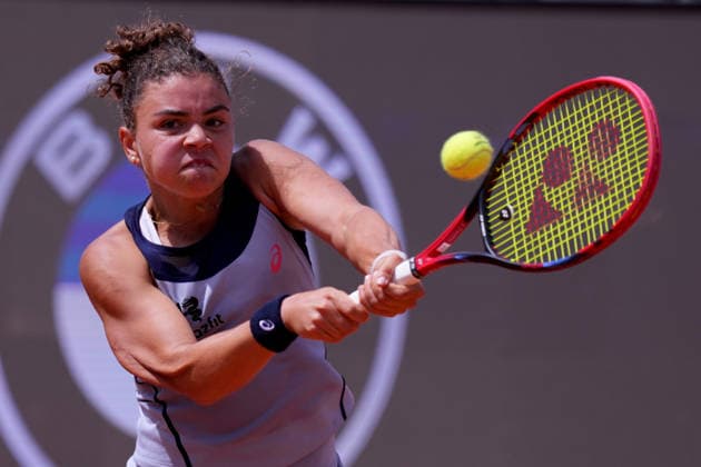 Jasmine Paolini (ITA) during the match between Jasmine Paolini (ITA) vs Leolia Jeanjean (FRA) at the Italian Open in Rome, Thursday, May 7, 2026. (Alfredo Falcone LaPresse)  Copyright: xAlfredoxFalcone LaPressex