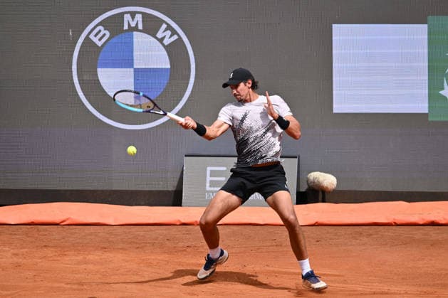 TENNIS - Internazionali di Tennis - Internazionali BNL d Italia Alexei Popyrin of Australia against Matteo Berrettini of Italy during the Internazionali BNL d Italia Day Three at Foro Italico on May 7, 2026 in Rome, Italy. Rome Italy  Copyright: xIPAxSport ABACAx