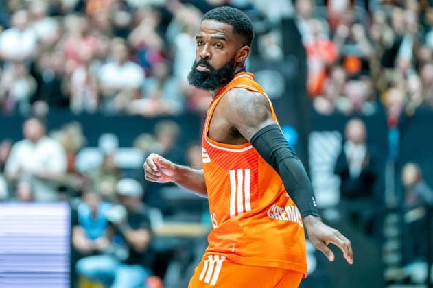 Chemnitz, Deutschland 07. Mai 2026: 1. BBL - 2025 2026 - Sp. 33 - Niners Chemnitz gegen Skyliners Frankfurt Im Bild: Corey Davis (99) Copyright: xFotostandx xNachtigallx