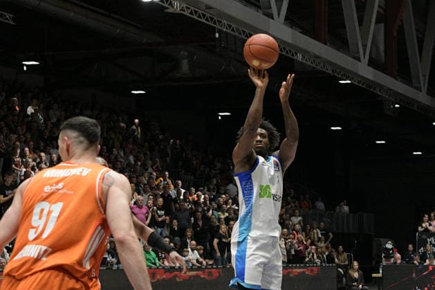 easyCredit Basketball Bundesliga, 33. Spieltag, Niners Chemnitz -Frankfurt Skyliners 07.05.2026 ab 18.30 Uhr Chemnitz, Chemnitz Arena Im Foto: Isaiah Swope(1) easyCredit Basketball Bundesliga, 33. Spieltag, Niners Chemnitz - Frankfurt Skyliners Chemnitz Sachsen Deutschland