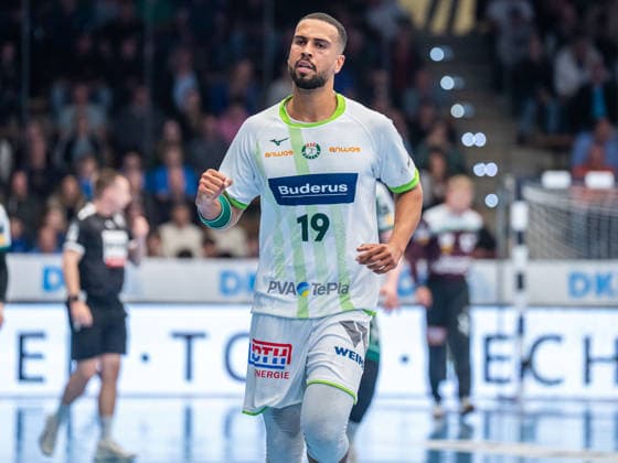 Philipp Ahouansou (HSG Wetzlar, 19) ballt die Jubelfaust, Frisch Auf Goeppingen vs. HSG Wetzlar, Handball, 1. Bundesliga, Herren, Spielzeit 2025 2026, 07.05.2026, Frisch Auf Goeppingen vs. HSG Wetzlar, Handball, 1. Bundesliga, Herren, Spielzeit 2025 2026, 07.05.2026 Goeppingen Copyright: xEibner-Pressefoto MichaelxSchmidx EP_MST