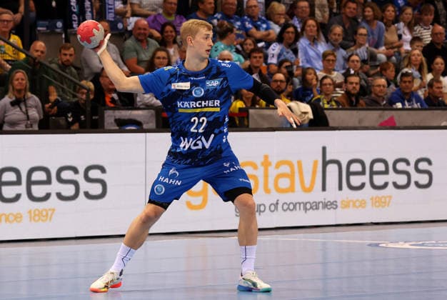 07.05.2026, Deutschland, Stuttgart, DAIKIN HBL Handball Bundesliga Saison 2025 2026, TVB Stuttgart vs. Rhein-Neckar Löwen, Torben Matzken (TVB)