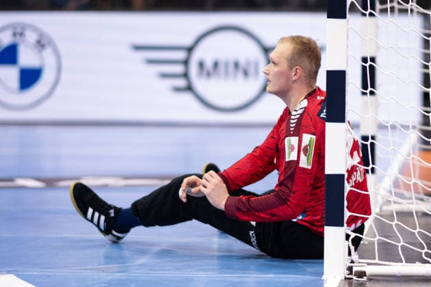 David Spaeth (Rhein Neckar Loewen, 29, Torhueter) hier mal geschlagen TVB Stuttgart vs. Rhein Neckar Loewen, DAIKIN Handballbundesliga, 31. Spieltag, Saison 2025 2026, 07.05.2026 Eibner-Pressefoto Andreas Ulmer TVB Stuttgart vs. Rhein Neckar Loewen, DAIKIN Handballbundesliga, 31. Spieltag, Saison 2025 2026, 07.05.2026 Stuttgart Copyright: xEibner-Pressefoto AndreasxUlmerx EP_AUR