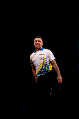 2026 BetMGM Premier League Darts, Night 14, Leeds Gerwyn Price during the 2026 BetMGM Premier League Darts, Night 14 at First Direct Bank Arena, Leeds, England on 7 May 2026 Credit: Alex Young Every Second Media Editorial use only. All images are copyright Every Second Media Limited. No images may be reproduced without prior permission. Copyright: xIMAGO EveryxSecondxMediax ESM-1976-0008 AlexxYoungx xEveryxSecondxMediax