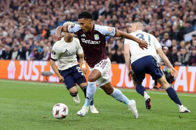 Aston Villa v Nottingham Forest 07 May 2026, Aston - UEFA EUROPA League - Semi Final - Second Leg - Aston Villa v Nottingham Forest - Ollie Watkins of Aston Villa - Photo: Charlotte Wilson Offside. Aston UK Copyright: xCharlottexWilsonx xOffsidexOffside