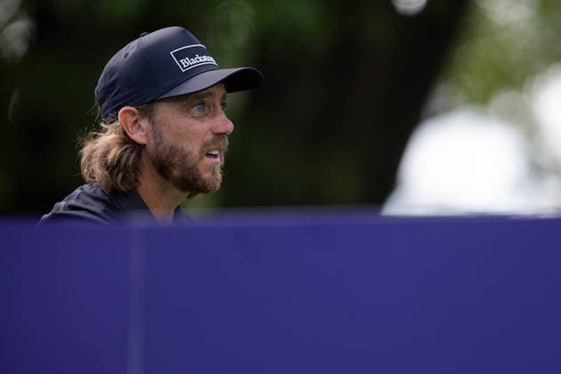 May 7, 2026: Tommy Fleetwood prepares to tees off on the second hole during the first round of the 2026 Truist Championship at Quail Hollow Club in Charlotte, NC. ( CSM) Charlotte United States - ZUMAc04_ 20260507_zma_c04_043 Copyright: xScottxKinserx