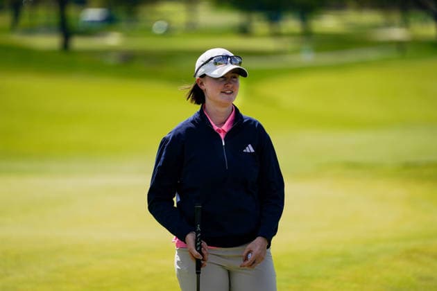 May 7, 2026, West Caldwell, New Jersey, USA: Karis Davidson (AUS) walks off the 9th green during round 1 of the 2026 Mizuho Americas Open at Mountain Ridge Country Club. West Caldwell USA - ZUMAw109 20260507_fap_w109_026 Copyright: xDebbyxWongx
