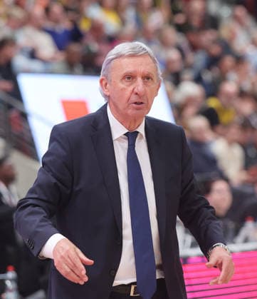 Ludwigsburg , easyCredit Basketball Bundesliga MHP Riesen Ludwigsburg vs. Bayern München , Svetislav Pesic ( Bayern )