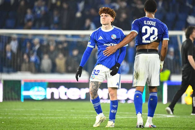 FOOTBALL: SRASBOURG - RAYO VALLECANO Baptiste AUTISSIER MAXPPP - Strasbourg 07 05 2026 Baptiste AUTISSIER Maxppp Strasbourg ; 07 05 2026 ; Valentin Barco lors du match RC Strasbourg vs Rayo Vallecano, demi finale retour de l‚ÄôEuropa Conference League a Strasbourg le 07 mai 2026. RC Strasbourg vs Rayo Vallecano, Europa Conference League semi-final second leg in Strasbourg on May 7, 2026. Strasbourg Strasbourg Grand Est France  Copyright: xMAXPPPxBaptistexAUTISSIERx BAU202605074264 BAU202605074264