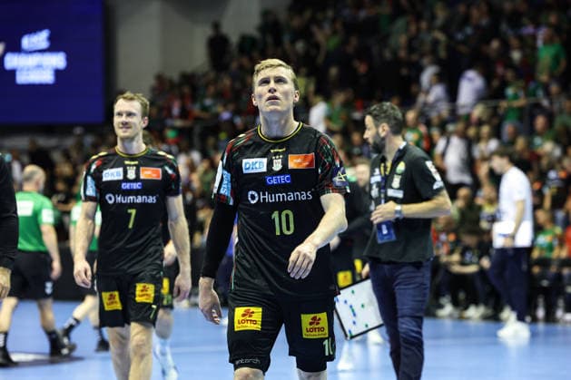 Gisli Kristjansson (SC Magdeburg,10) - Viertelfinale Handball Machineseeker Champions League Saison 2025-2026 SC Magdeburg vs. SC Pick Szeged in der GETEC Arena in Magdeburg - Aktion,Handball,Deutschland,07.05.2026