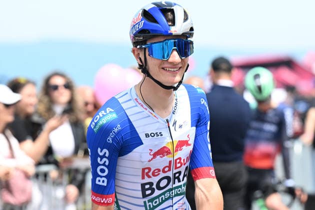 08-05-2026 Giro D italia; Tappa 01 Nessebar - Burgas; 2026, Red Bull - Bora Hansgrohe; Pellizzari, Giulio; Nessebar; 